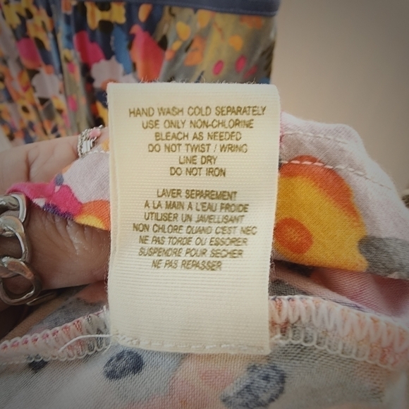 Free People confetti c sun dress NWT SIZE L. - Picture 8 of 11